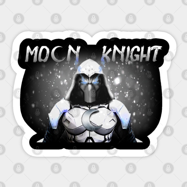 Moon Knight Concept Sticker by SierraGraphics